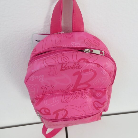 Barbie Mini Backpack 10.5” Faux Leather Barbie Backpack - Picture 3 of 5